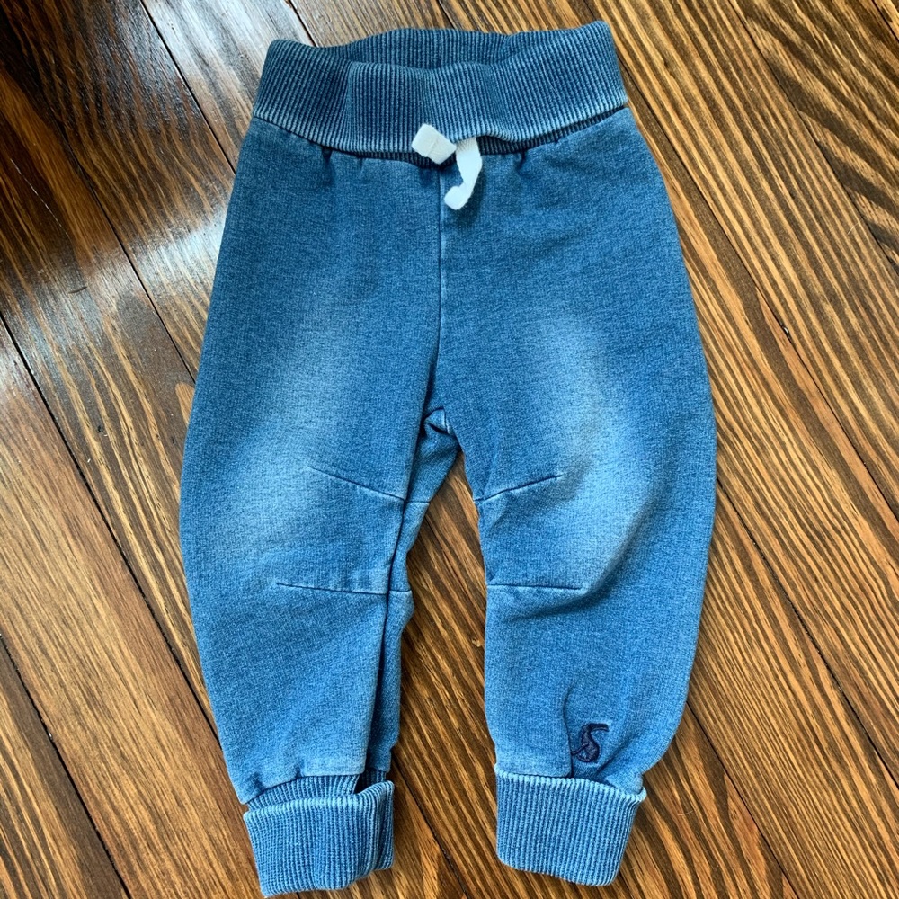 Joules Stretchy Denim Joggers